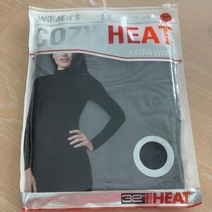 32 Degrees Heat Women’s Long Sleeve Mock Neck Size XS New in Bag lost & found